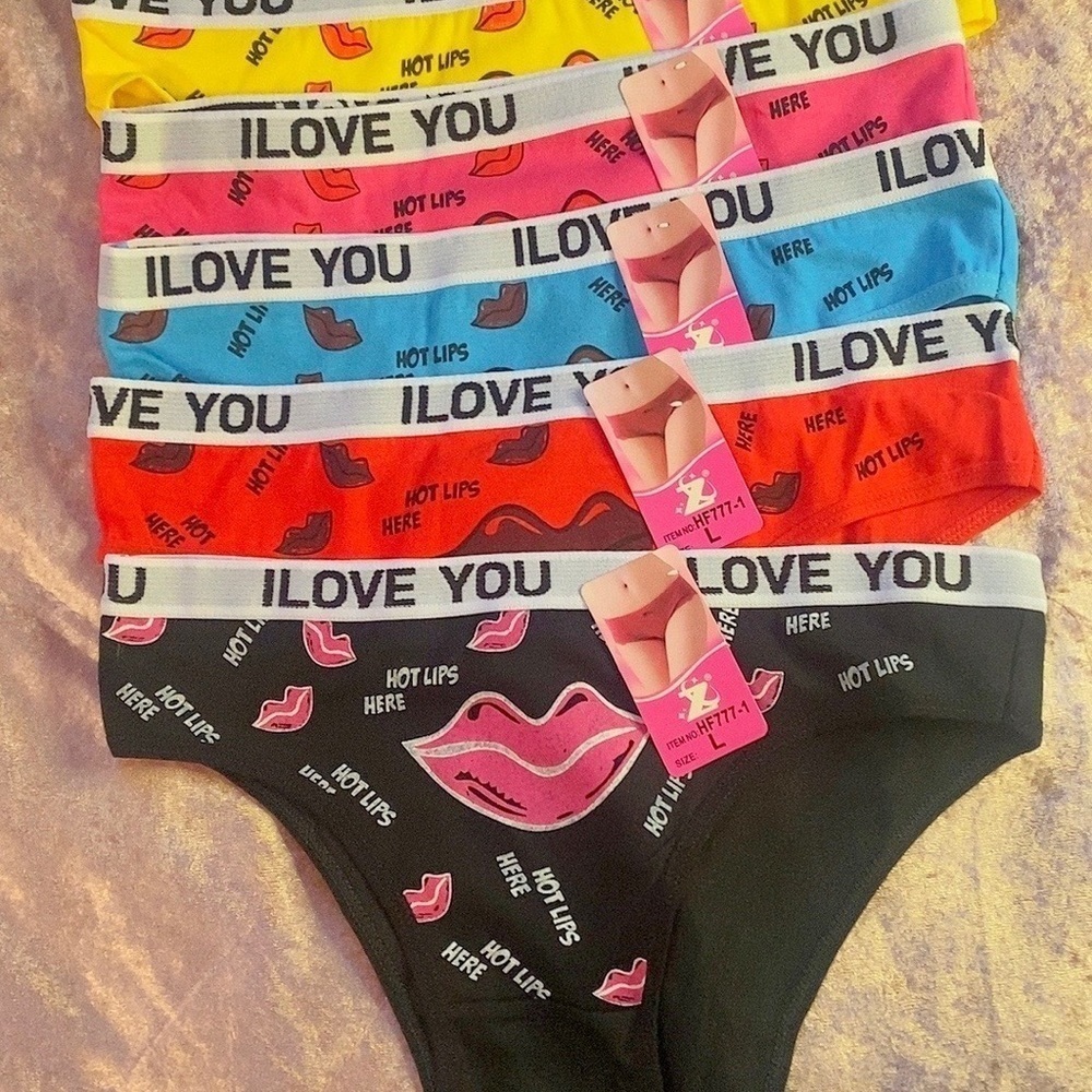 Hipster Panties Assorted Colors (10 count)